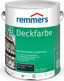 Remmers Deckfarbe anthrazitgrau, 5l