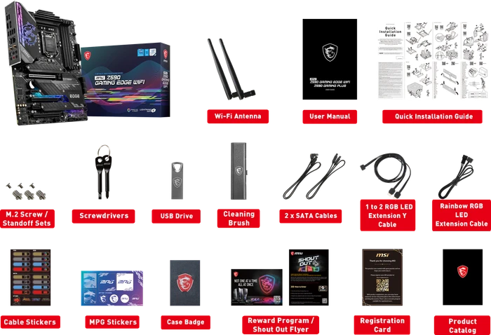 MSI MPG Z590 Gaming Edge WIFI (Intel 1200)