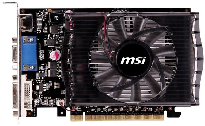 MSI GeForce GT 630, N630GT-MD4GD3, 4GB DDR3, VGA, DVI, HDMI