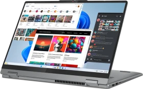 Lenovo IdeaPad 5 2-in-1 16IRU9, Luna Grey, Core 7 150U, 16GB RAM, 1TB SSD, DE
