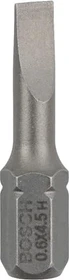 Bosch Professional Extra Hart Schlitz Bit 1/4", 4.5x25mm, 3 Stück