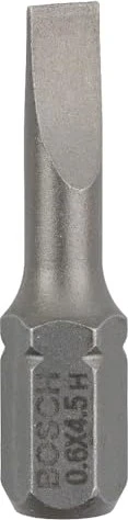 Bosch Professional Extra Hart Schlitz Bit 1/4", 4.5x25mm, 3 Stück