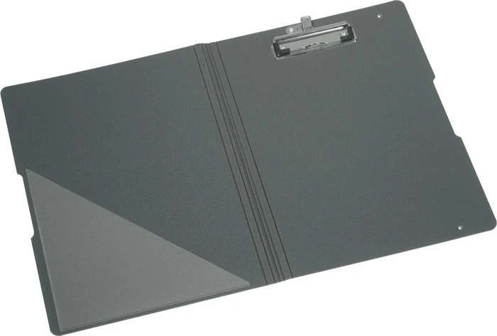 Herlitz easy orga to go Klemmbrettmappe, A4, beere/grau