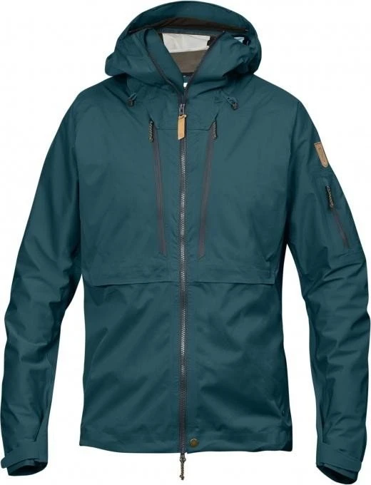 Fjällräven Keb Eco-Shell Funktionsjacke glacier green (Herren)