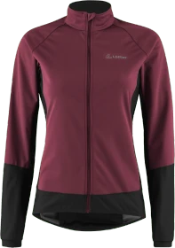 Löffler Bike Alpha AB Fahrradjacke aubergine (Damen)