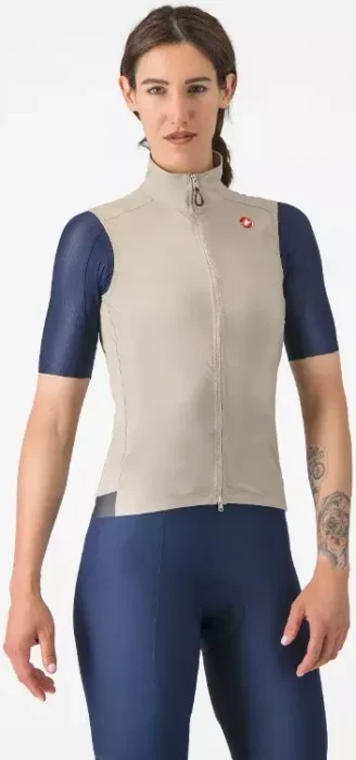 Castelli Espresso Fahrradweste clay/dark gray (Damen)