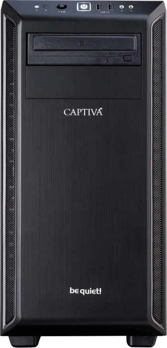 Captiva Gaming PC, Core i5-8600K, 16GB RAM, 120GB SSD, 1TB HDD, GeForce RTX 2080