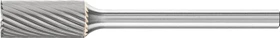 Pferd ZYAS 0607/6 Z5 stirnverzahnt universal fein HM Fräser, (D)6x7x37mm, 1 Stück