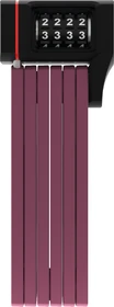 ABUS uGrip Bordo 5700/80 Combo Faltschloss, Zahlenkombination core purple