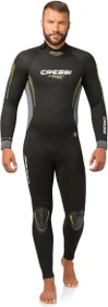 Cressi Fast Nasstauchanzug 5mm schwarz/grau/gelb (Herren)