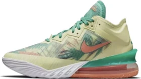 Nike LeBron 18 Low Summer Refresh white lime/new green/bright mango