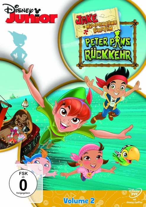 Jake und die Nimmerland Piraten Vol. 2: Peter Pans Rückkehr (DVD)