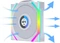 Lian Li Uni Fan SL Wireless LCD 120 ARGB, weiß, LED-Steuerung, 120mm, 3er-Pack Vorschaubild