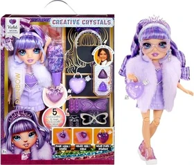 MGA Entertainment Rainbow High - Creative Crystals - Violet