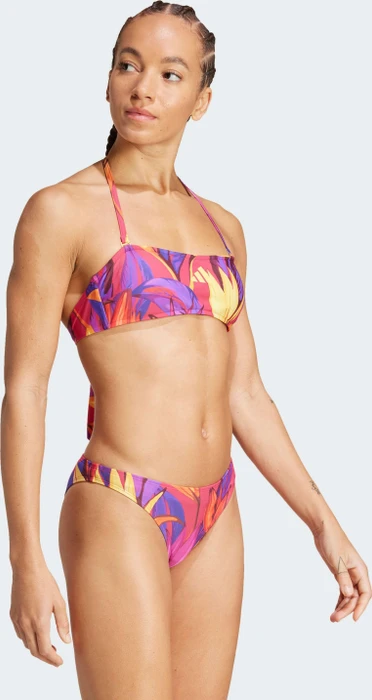 adidas x FARM Rio Neckholder Bikini-Set bold pink/semi spark (Damen)