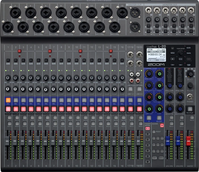 Zoom LiveTrak L-20