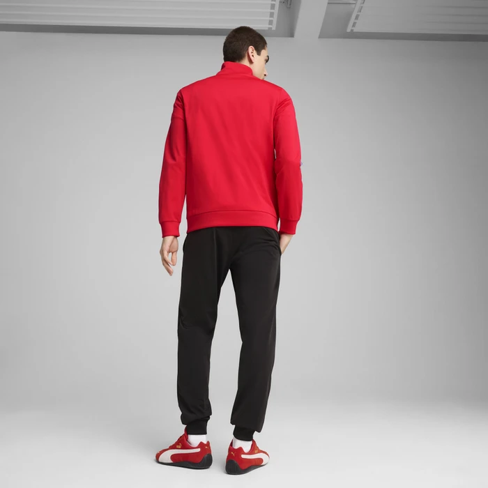 Puma Essentials Poly Trainingsanzug for all time red (Herren)