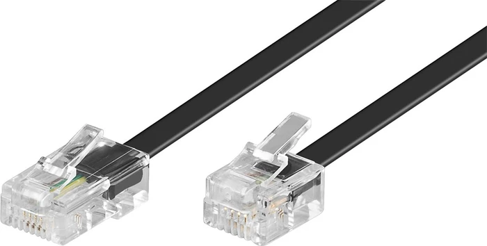 goobay Adapterkabel RJ-45 [Stecker] auf RJ-11 [Stecker], 3m