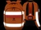 Dicota Hi-Vis 25 Liter, Notebook Rucksack, orange, V2 Vorschaubild