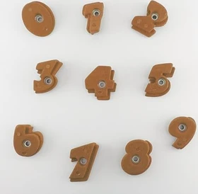 Entre Prises Numbers M Klettergriffe