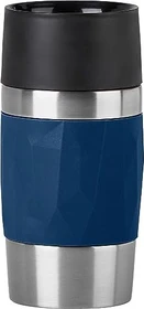Emsa Travel Mug Compact Isolierbecher 300ml dunkelblau