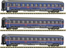 Fleischmann - Spur N - Eurofima-Wagen Nightjet, ÖBB