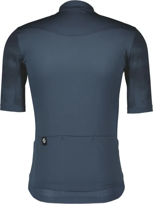 Scott Gravel 10 Trikot kurzarm metal blue/dark blue (Herren)