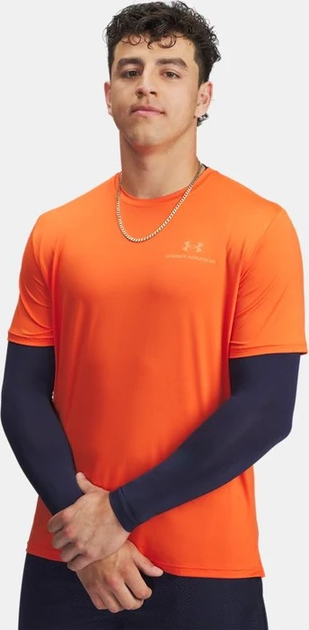 Under Armour Vanish Energy Funktionsshirt kurzarm orange base (Herren)