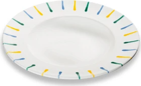 Gmundner Keramik Buntgeflammt Pastateller Gourmet 29cm