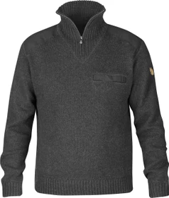 Fjällräven Koster Strickpullover dark grey (Herren)