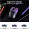 Epomaker Carbonis 8KHz Wireless Gaming Mouse, Black Purple, USB/Bluetooth Vorschaubild