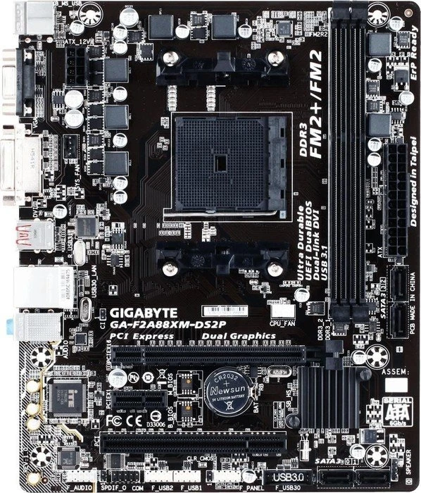 GIGABYTE GA-F2A88XM-DS2P (AMD FM2+)