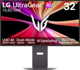 LG UltraGear OLED GX8 32GX870B-B, 31.5"