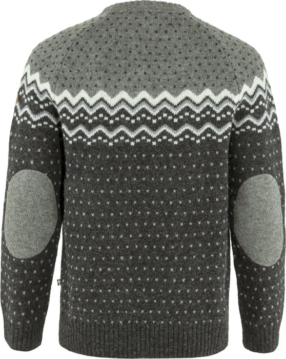 Fjällräven Övik Strickpullover dark grey/grey (Herren)