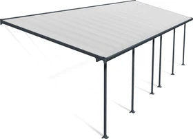 Palram Canopia Feria Terrassenüberdachung 971x300cm grau