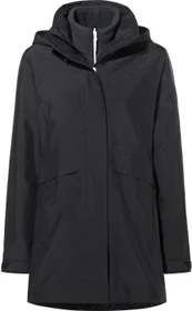 Vaude Idris 3in1 IV Funktionsmantel schwarz (Damen)