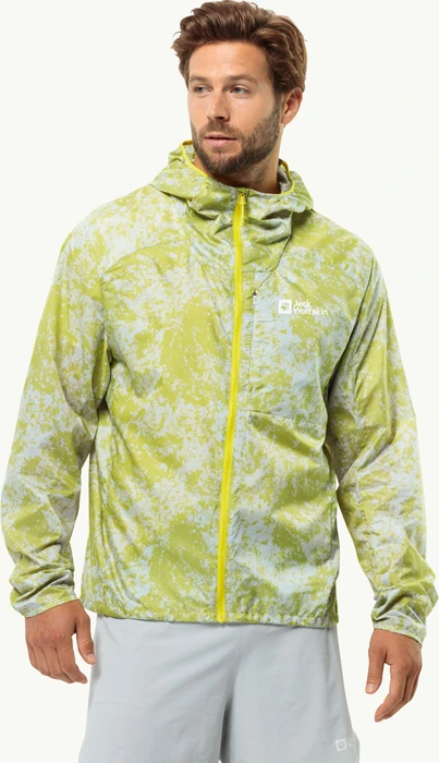 Jack Wolfskin Prelight Windbreaker Funktionsjacke grid camo firefly (Herren)