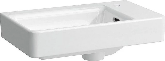 Laufen Pro S Handwaschbecken, Armaturenbank rechts, weiß