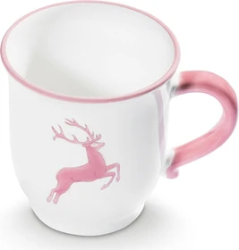 Gmundner Keramik Rosa Hirsch Schokotasse 300ml