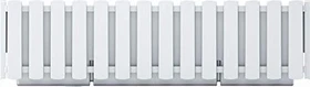 Prosperplast Kasten Boardee Fencycase 58x18cm weiß