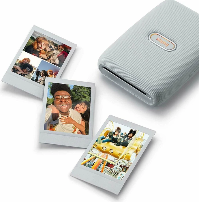 Fujifilm instax mini Link, Ash-White, grau