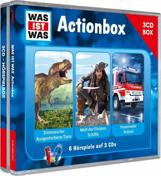 WAS IST WAS - 3 CD-Box: Actionbox