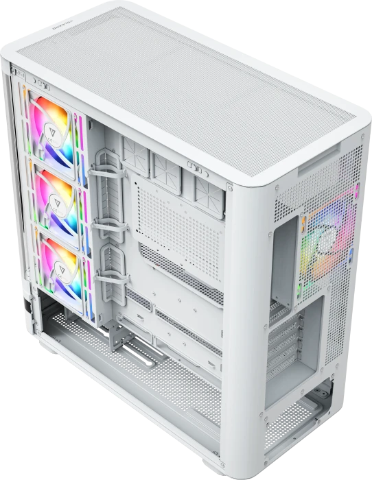 Modecom Volcano AQ100 ARGB White, Glasfenster