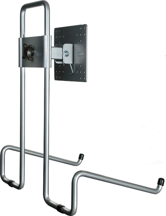 R-Go Flex Monitorständer, verstellbar, silber