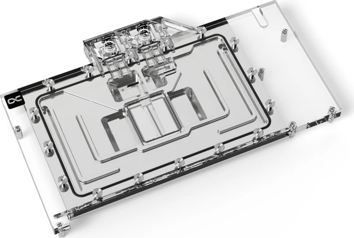 Alphacool Eisblock Aurora Acryl GPX-N NVIDIA RTX 4080 Suprim mit Backplate