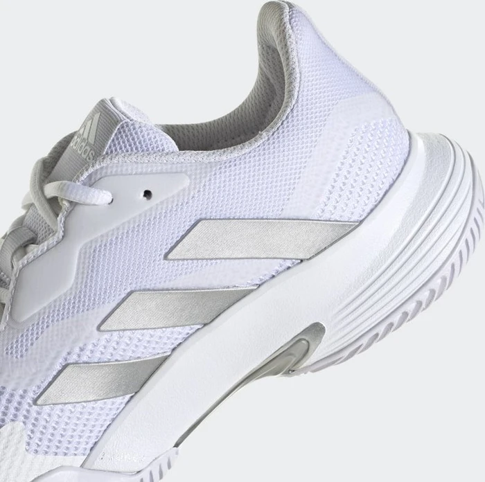 adidas Courtjam Control cloud white/silver metallic (Damen)