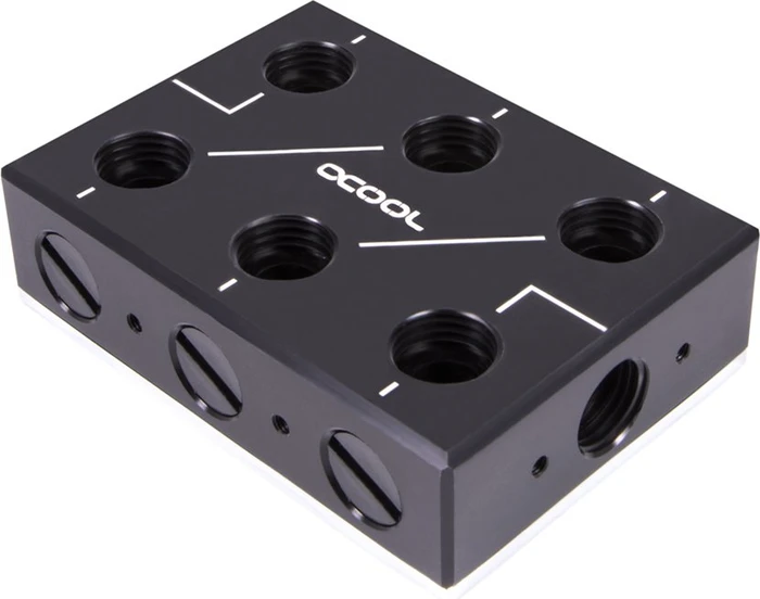 Alphacool ES Distro Plate C3, Verteilerplatte
