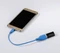 Hama Micro-USB-OTG-Adapterkabel Flexi-Slim, 0.15m, blau Vorschaubild