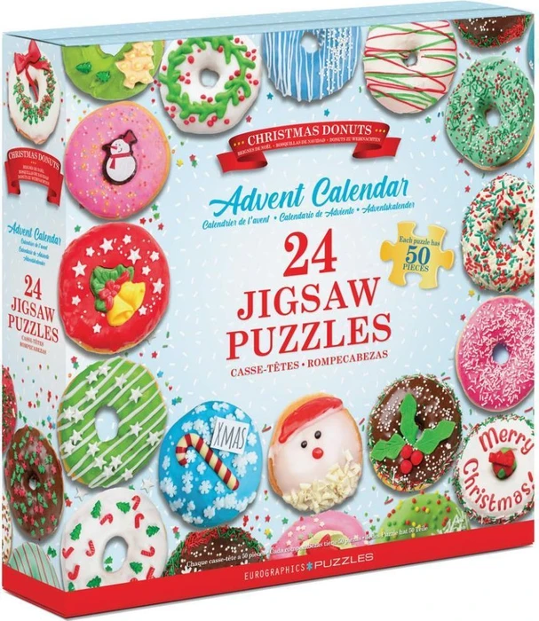 Eurographics Christmas Donuts Puzzle-Adventskalender 2024