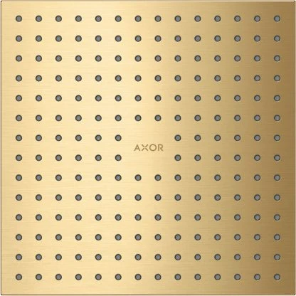 Hansgrohe Axor ShowerSolutions Kopfbrause 250/250 2jet brushed goldoptik